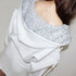 Shoulder cutout sequin sweatshirt setup